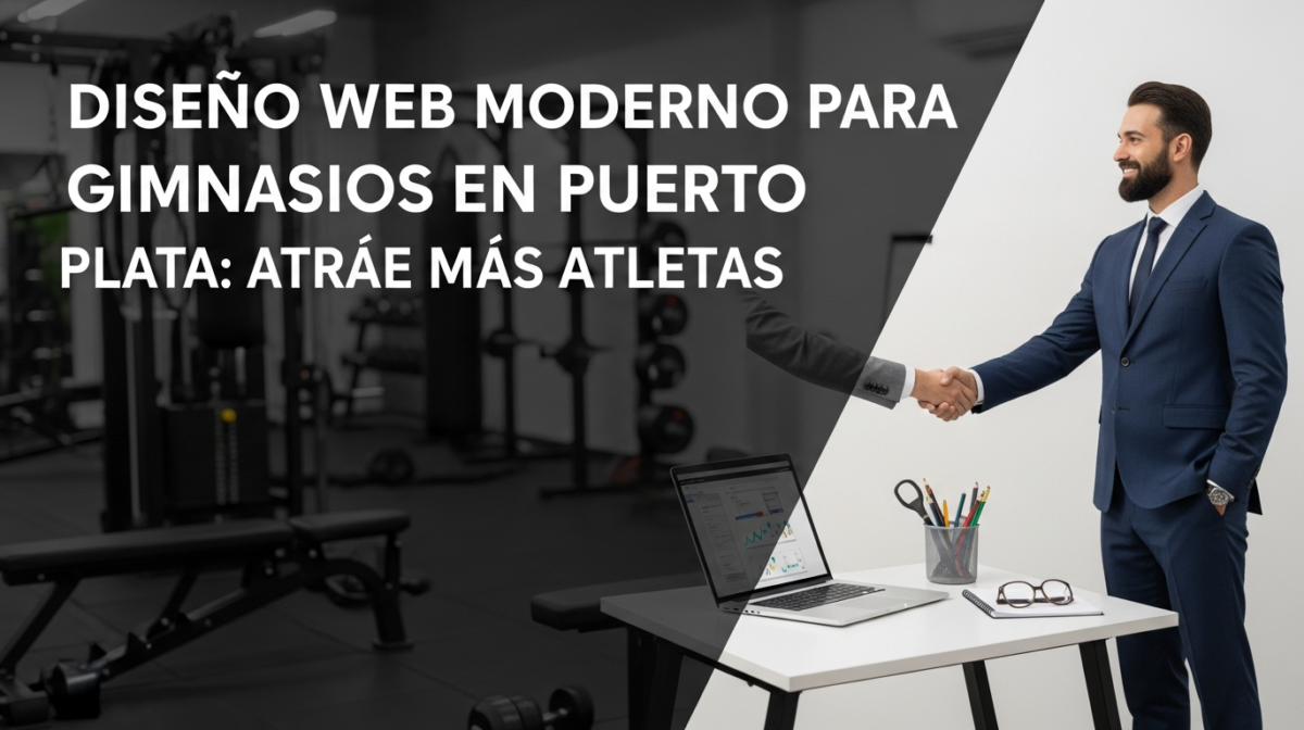 Diseño Web Moderno para Gimnasios en Puerto Plata