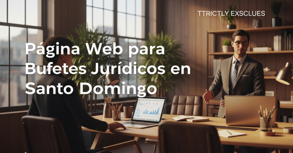 Página Web para Bufetes Jurídicos en Santo Domingo