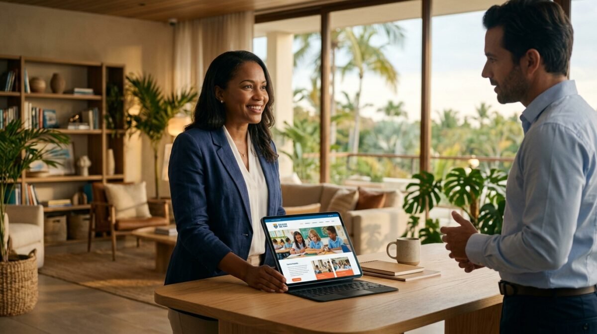 Página Web Educativa para Colegios en Punta Cana
