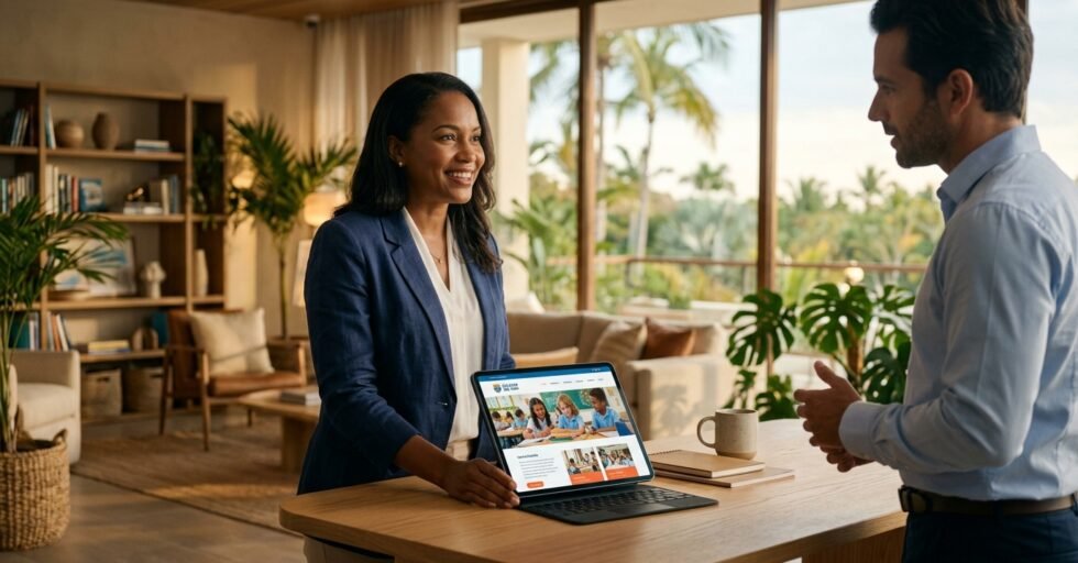 Página Web Educativa para Colegios en Punta Cana Página Web Educativa para Colegios en Punta Cana