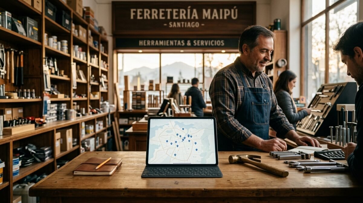 Posicionamiento en Google Maps para Ferreterías en Santiago